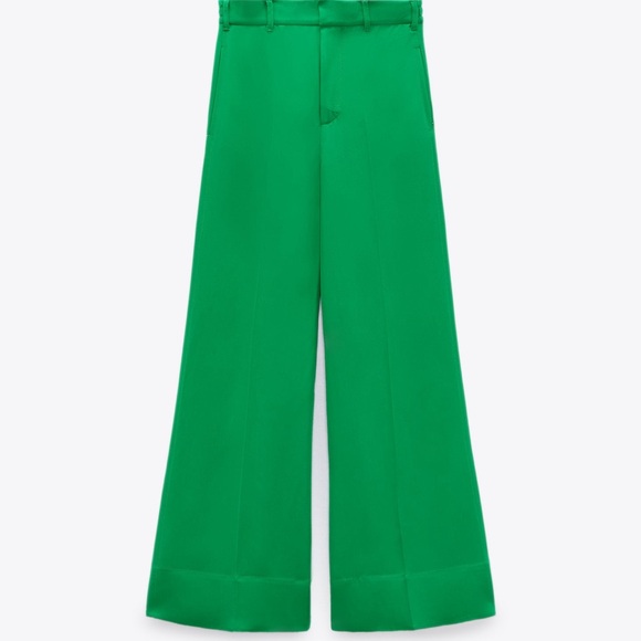 Zara Flowy Palazzo Pants - Picture 3 of 12